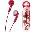 JVC HA-F130-RE - In Ear Gumy Headphones - Red