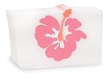 Primal Elements - Hibiscus Handmade Vegetable Glycerin Bar Soap (Melon and Peach Scent) - 6.8 oz.