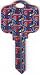 Toronto Blue Jays Schlage SC1 House Key
