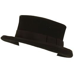 Black Wool Felt Top Hat. from San Deigo Hat Co.
