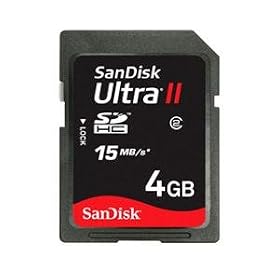 SanDisk SDSDRH-004G-A11 4GB/15MB Ultra SDHC Card (US Retail Packaging)