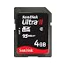 SanDisk SDSDRH-004G-A11 4GB/15MB Ultra II SDHC Card (US Retail Packaging)
