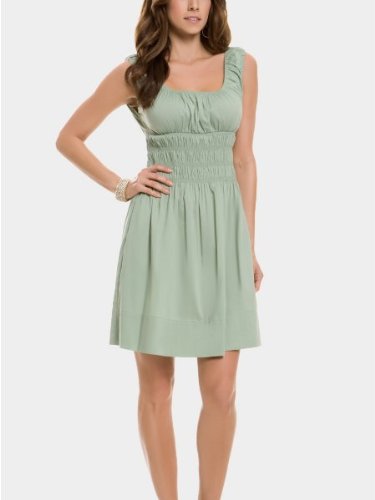 GUESS by Marciano Vienne Off Shoulder Dress, BUFFY GREEN