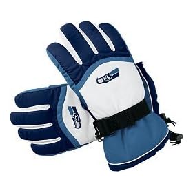 Seattle Seahawks Team Apparel Ski Gloves
