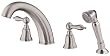 Danze Fairmont Brushed Nickel Roman Tub Fct D307740BN