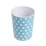 Set of 4 Melamine Polka Dot Beakers/Cups - BLUE