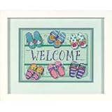 Dimensions Counted Cross Stitch, Welcome Mat 31Z6xHEl0SL. SL160 Dimensions Counted Cross Stitch, Welcome Mat