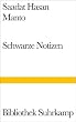 Schwarze Notizen: Geschichten der Teilung (Bibliothek Suhrkamp)
