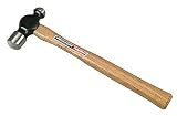 Vaughan S2012 12-Ounce Hickory Handle Super Steel Ball Pein Hammer, 12-Inch Long.