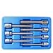 7 Pc Neiko 3/8in. Extra Long Hex Bit Set MM