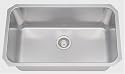 Extra Large Single Bowl Stainless Steel Undermount Kitchen Sink 30" X 18" X 11"