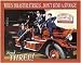 Desperate Enterprises Stooges Fire Department Collectible Metal Sign, Model# 1081