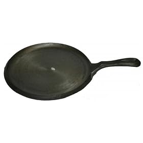 Cajun Cookware Cast Iron Skillet W  Handle Round - 10 Inch by Cajun Cookware