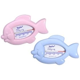 Baby's Bath Blue Fish Thermometer *Fun Floating Thermometers for Babies*