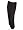SPLENDID Drawstring Crop Sweat Pant in Black