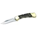 Buck 112FG Ranger with Finger Grooves, Lockback Folding Knife