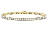 Ladies 1ct Diamond Tennis Bracelet