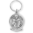 Fine Pewter Saint James Key Chain