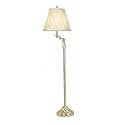 Expressions from Stiffel Tulip 60-Inch Swing-Arm Floor Lamp, Satin Brass