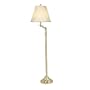 Expressions from Stiffel Tulip 60-Inch Swing-Arm Floor Lamp, Satin Brass