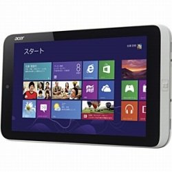Acer ICONIA W3-810 （Atom Z2760/2G/64G eMMC/8.1/Win8（32）/OF2013H&amp;B/シルバー） W3-810