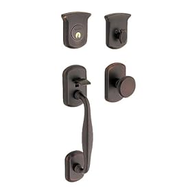 Baldwin Hardware 5325.412.ENTR Handle Set