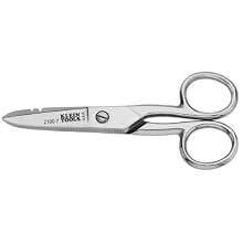 Klein 2100-7 Electrician's Scissors - Stripping Notches