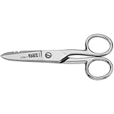 Klein Tools 2100-7 Electrician's Scissors - Stripping Notches