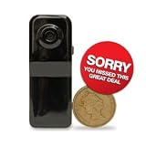 Mini Sports DV Video Camera, Digital Camera & Voice Recorder - Black