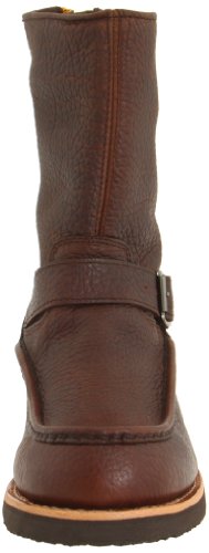 Chippewa Men's 10-Inch Briar Bison Boot,Brown,10.5 EE US