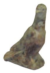 Bird whistle - hand carved from stone (6 pieces)
