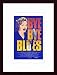 Bye Bye Blues, Art Poster with Wood Frame, poster size: 11
