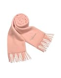 Roberto Cavalli - Roberto Cavalli Swarovski Crystal Signature Solid Wool Long Scarf Pink
