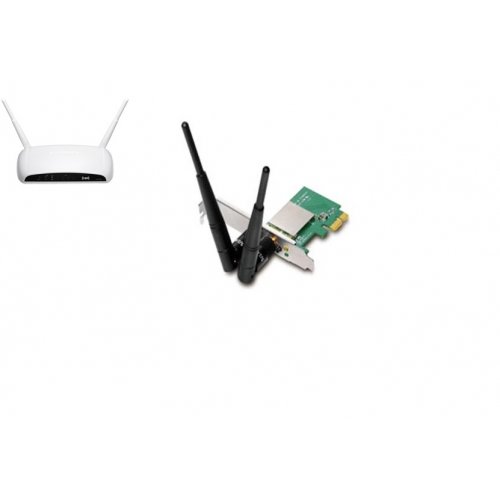 IPC STORE BDL#0145660711 / BUNDLE:1 X 3n1 Smart Dev w DB Rout Ext AP+1 X 11a/b/g/n N600 Wireless Dual-Band PCI Express Adapter