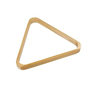 Mike Massey Billiards Oak Triangle Ball Rack by 