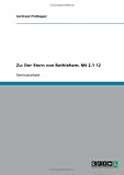 Zu: Der Stern von Bethlehem, Mt 2,1-12 - Gertraud Pro�egger