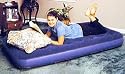 Blow up single mattress with free electric pump