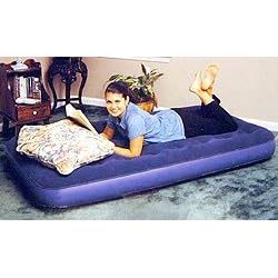 Blow up single mattress with free electric pump