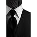 Tuxedo Vest - Venetian Collection Black with Coordinating Windsor Band Tie