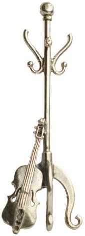 Silver Brooch - Coat Hanger