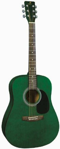 J. Reynolds 65 Dreadnought Guitar - Transparent Green
