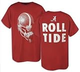 Majestic Alabama Crimson Tide Raised Helmet Tee