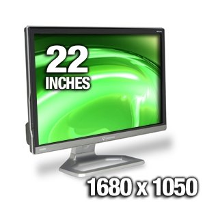 Gateway HD2201 22 Widescreen LCD Monitor (Refurbi by Gateway