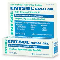 Entsol Nasal Gel With Aloe and Vitamin E - 20 Gm