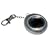 Max Value 1.1" Digital Photo Key Ring with Time display - Silver