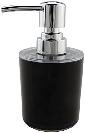 Earth Village Store Soap Dispenser Plastic Lotion Dispenser Soap Pump for Kitchen and Bathroom Countertops (8.8Oz, Black)