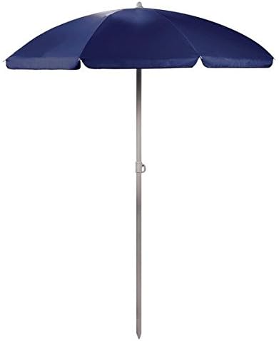 5.5-foot Blue Portable Beach/Picnic Umbrella,66 x 66 x 81.6