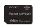 Sony - Memory Stick Pro Duo Speicherkarte (512MB) für PSP