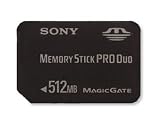 Sony - Flash memory card - 512 MB - MS PRO DUO