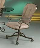 Pastel Furniture MA-160-AR-649 Magnolia Caster Dining Chair,